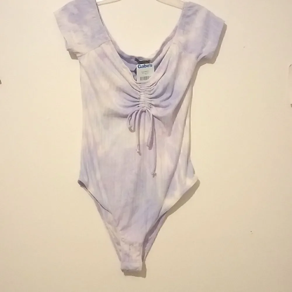 NWT Off Shoulder Tye-dye Bodysuit!*
